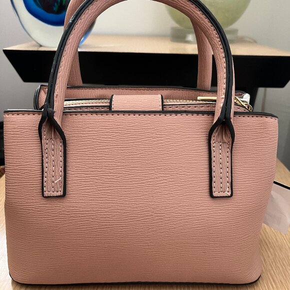 BNWT BEBE Aubrey Micro Satchel Crossbody in Dusty Rose (OS) - Picture 2 of 6